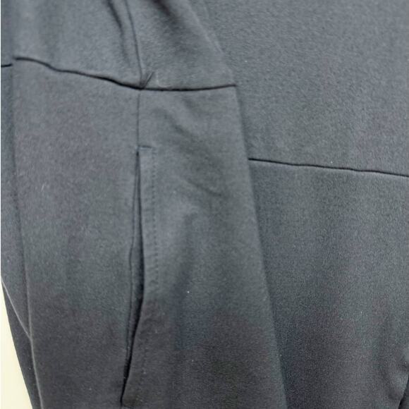 J. Jill Ponte Womens Navy Blue Ruffled Knee Length Dress XL - Picture 2 of 5